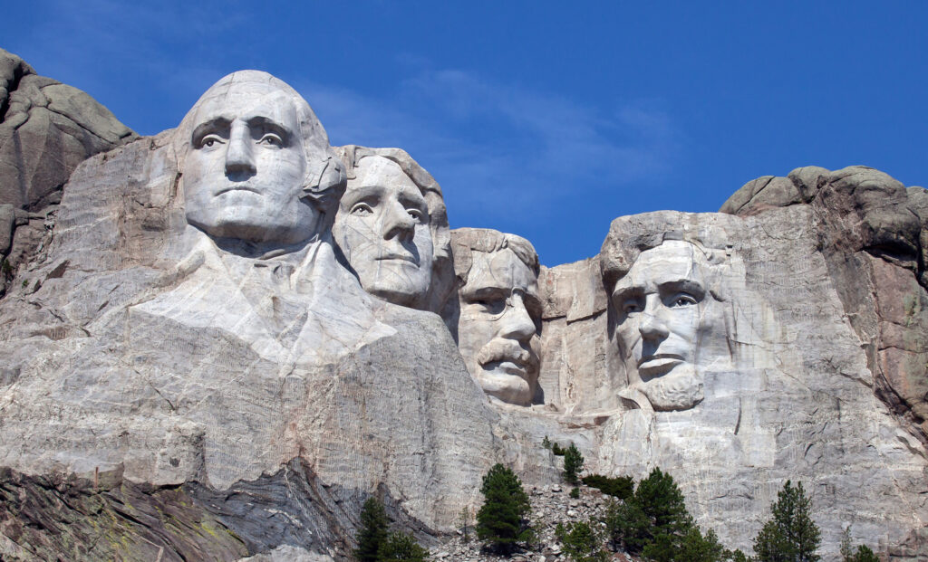 Mount Rushmore in South Dakota